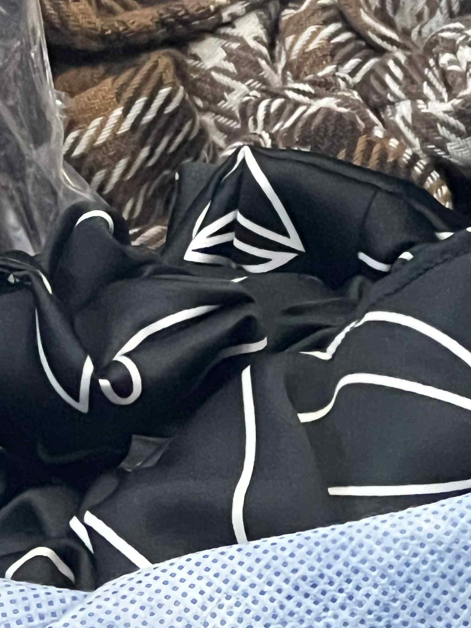 Chouchou satin visage