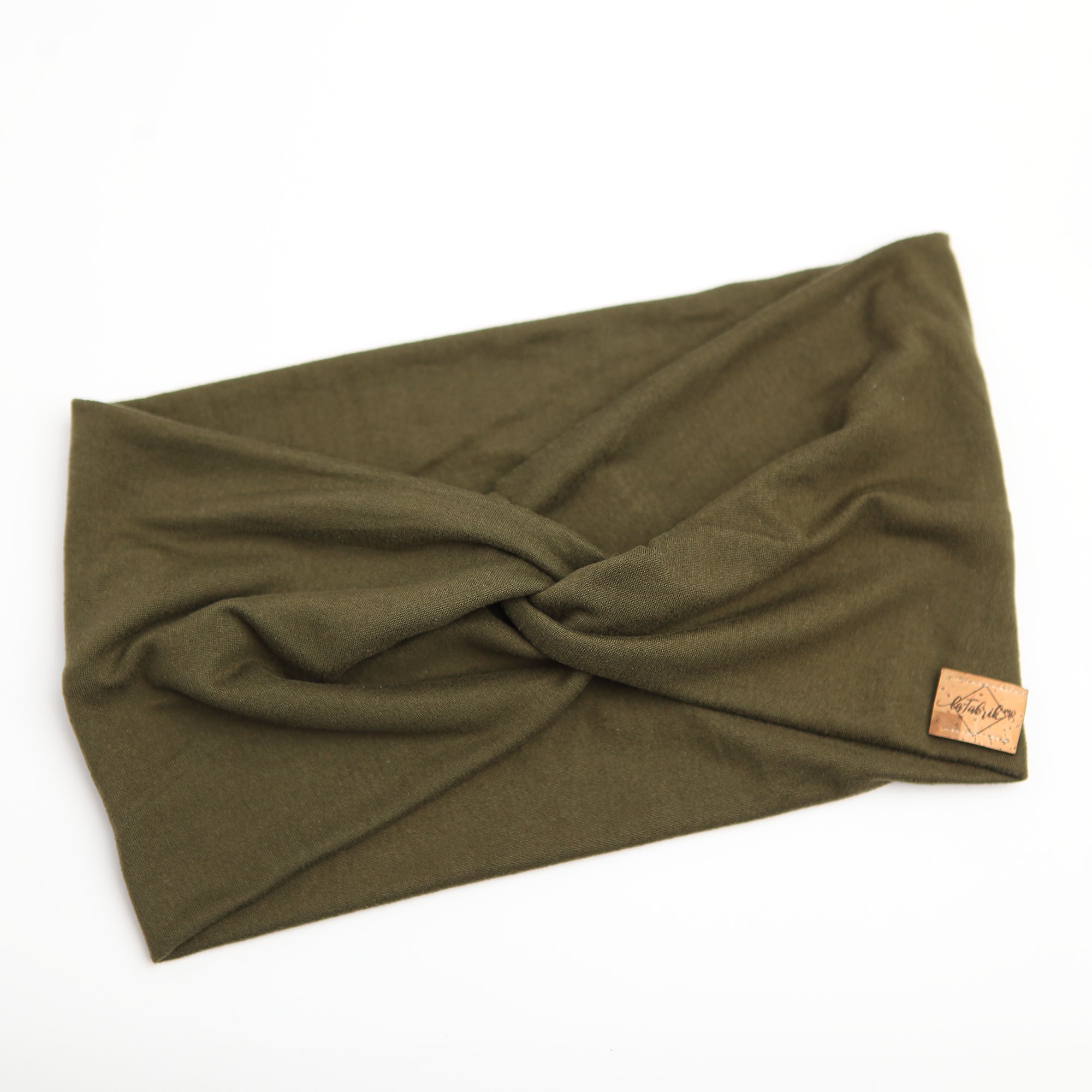 Bandeau large vert kaki PV