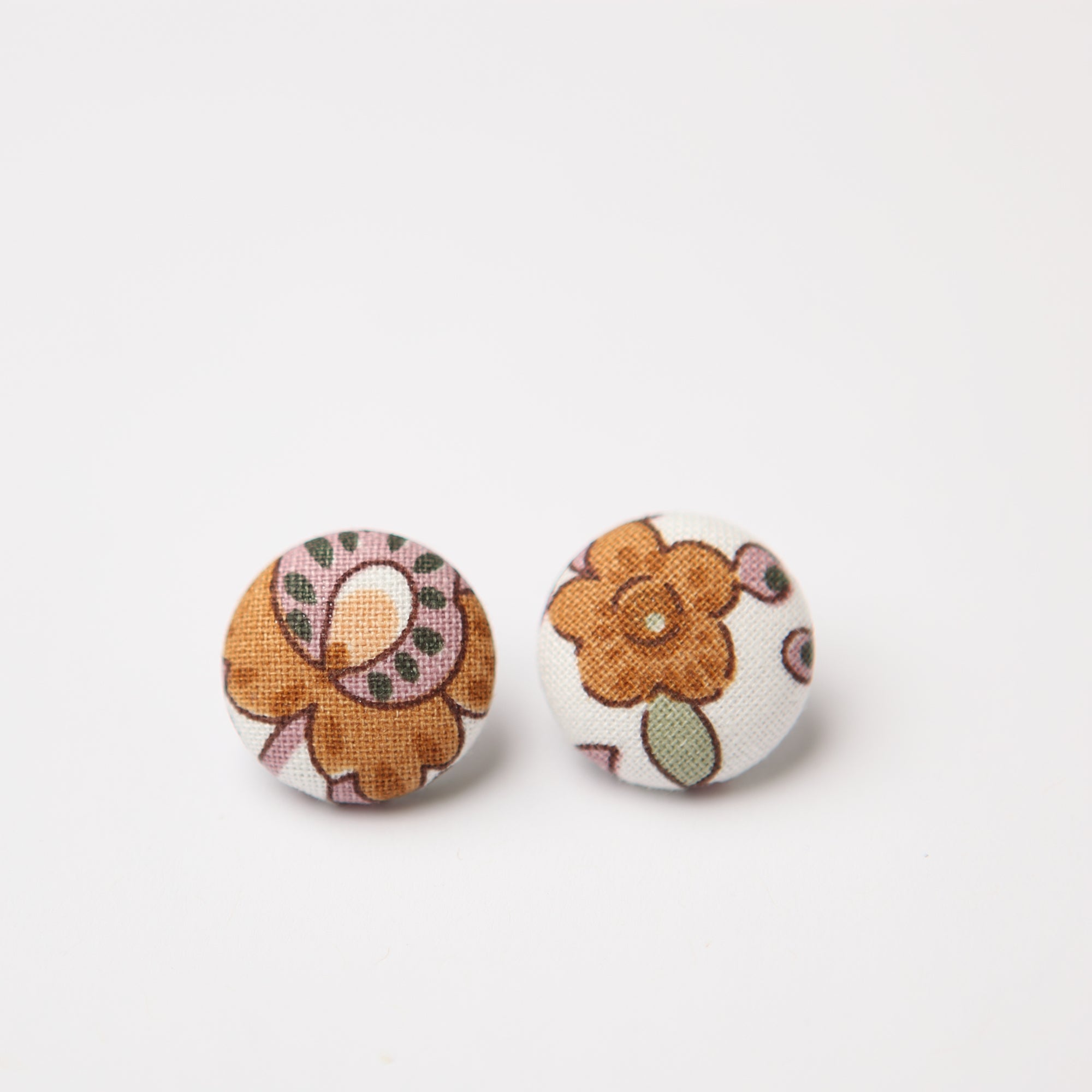 Clous d'oreilles fleurs boho