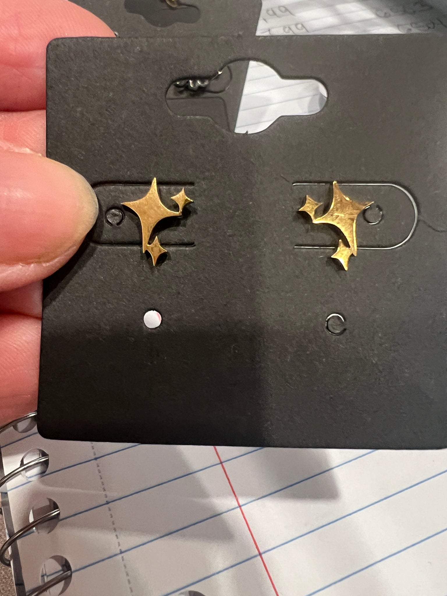 Boucles d'oreilles étincelle